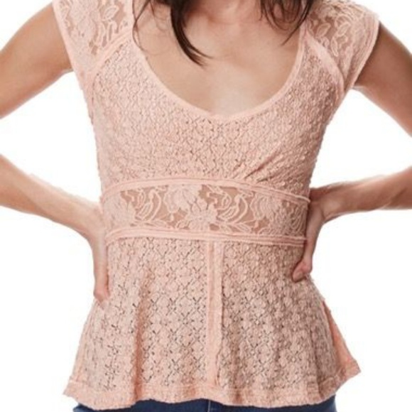Free People Tops - Free People Besties Lace Top NWOT